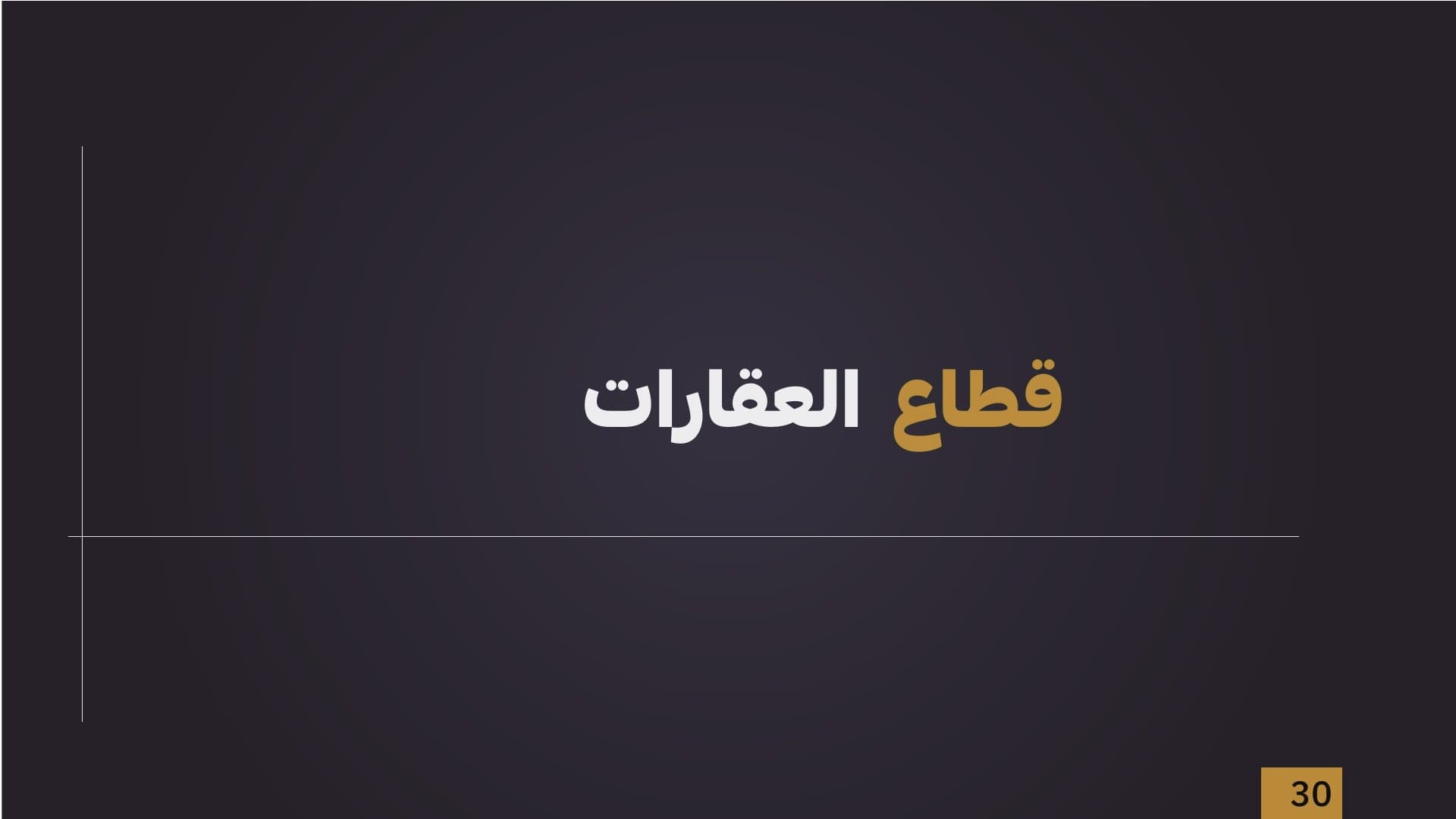 الشريحة 1 من دراسة حملة توليد عملاء لشركة عقارية